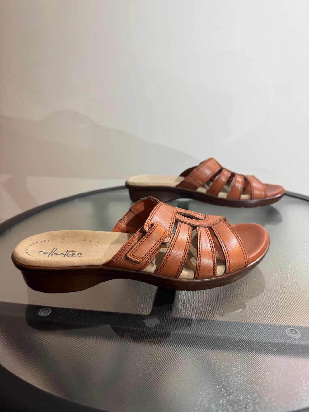 CLARKS Collection Slip On Sandals